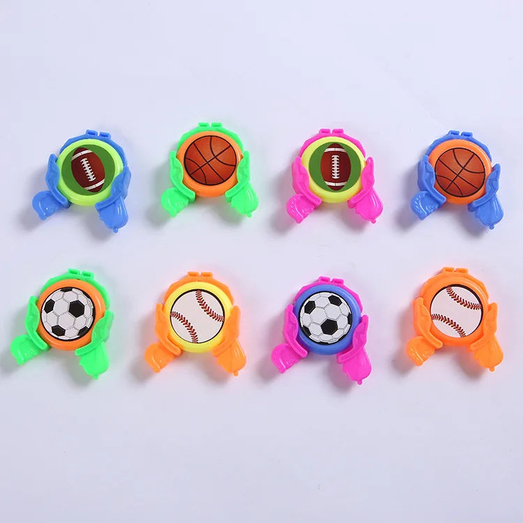12pcs Soccer Slap Bracelets Wristband Toys for Kids Football Theme Party Decoration 20Pcs Launcher