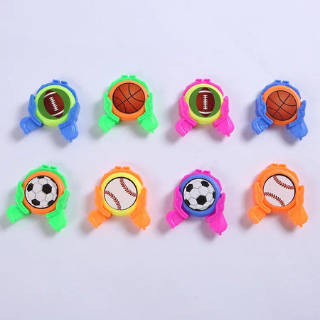 12pcs Soccer Slap Bracelets Wristband Toys for Kids Football Theme Party Decoration 20Pcs Launcher