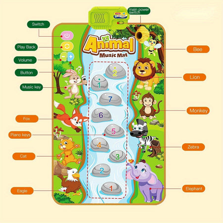 Montessori Toy Dance Pad Sing Floor Mat