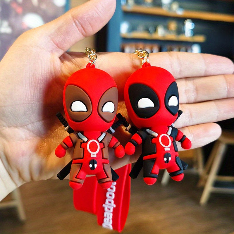 Disney Spider-Man Deadpool Doll Keychain Pendant - Cyprus