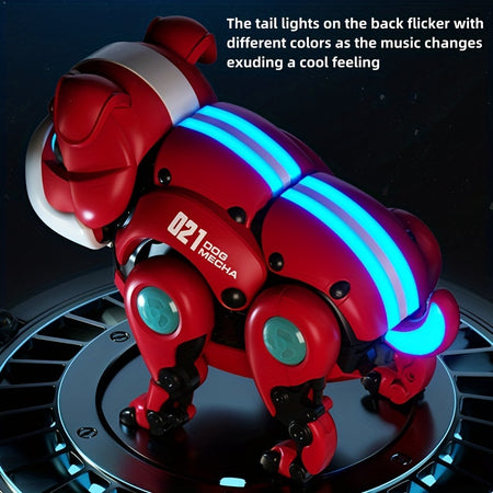 AIUAZA Smart Educational Dog Toy - Interactive Lights &amp; Music, Ideal Learning Gift
