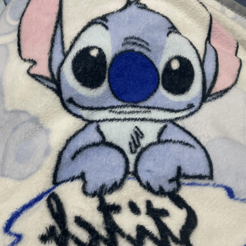 Stitch Minnie Large Soft Warm Blanket - Cyprus
