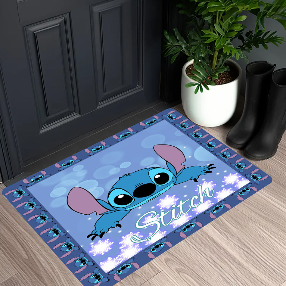 Stitch Pattern Bathroom Mat - Disney Designed - Cyprus