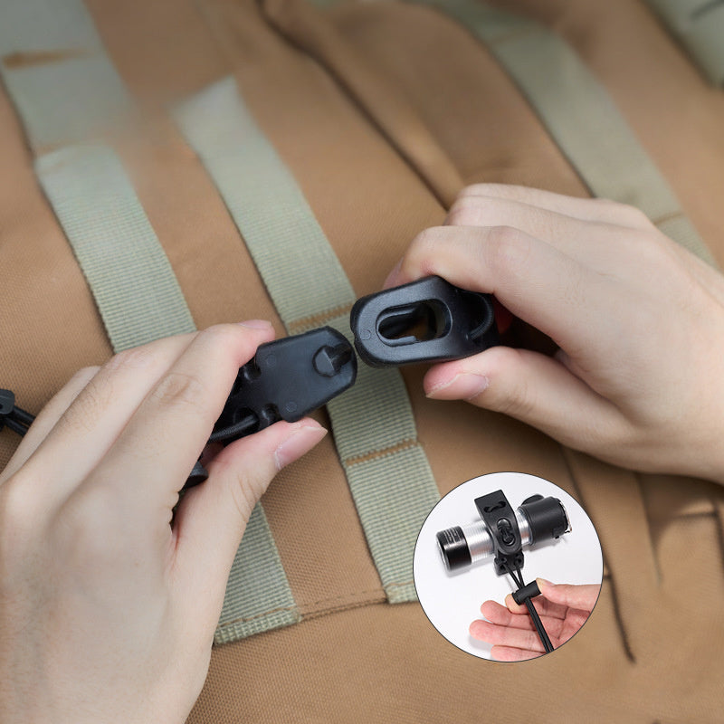 Tactical Backpack Tool Binding Buckle &ndash; Enhanced Stability and Security