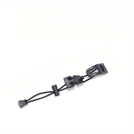 Tactical Backpack Tool Binding Buckle &ndash; Enhanced Stability and Security Black / POM Material