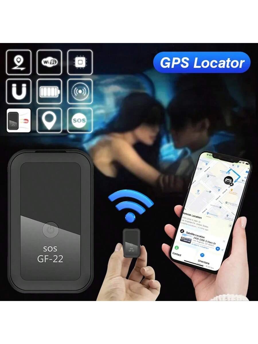Real-Time GPS Tracker with Strong Magnet for Vehicle and Pet Tracking