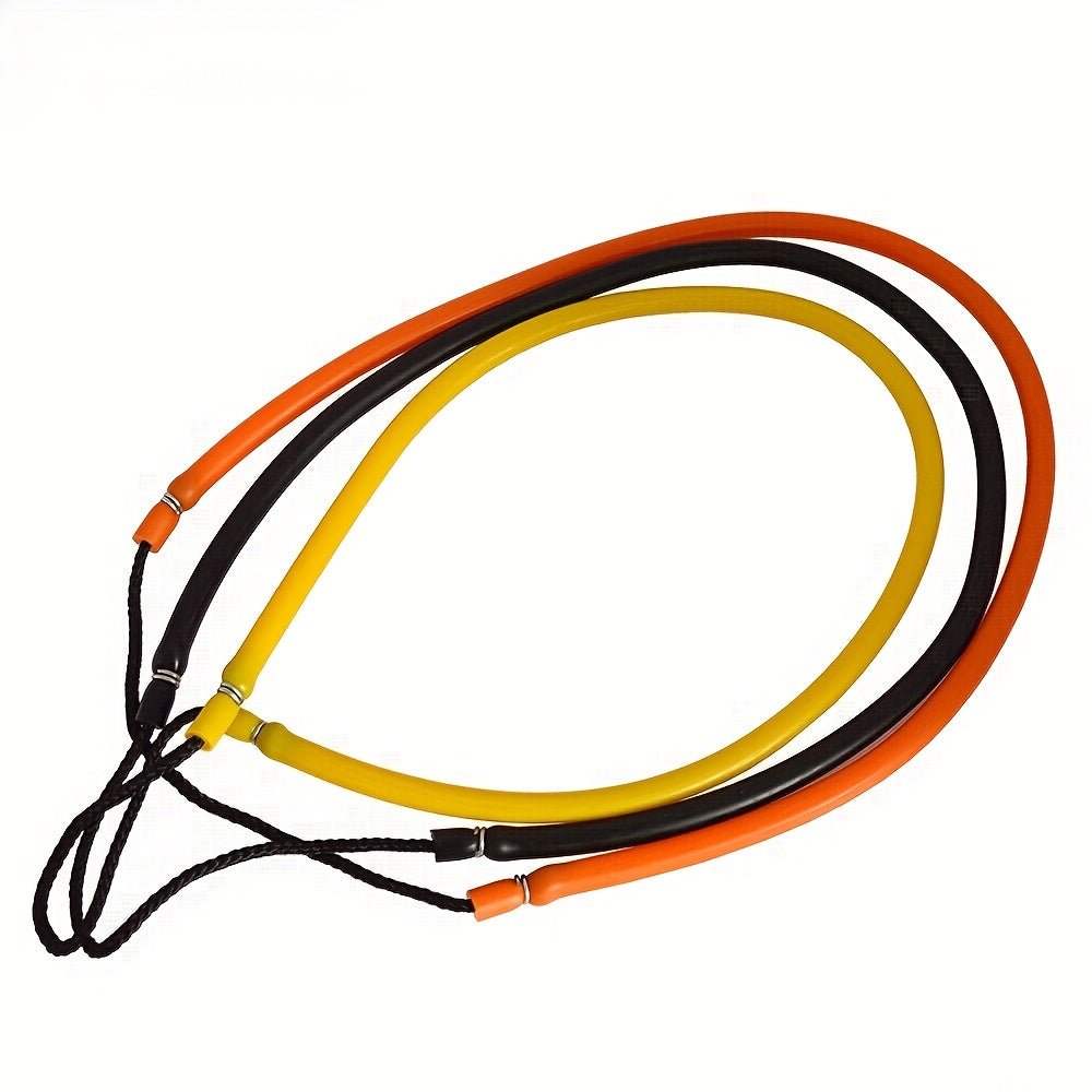 BLUEFREE 5x10mm Black Elasticated Latex Rubber Bands &ndash; High-Strength Abrasion-Resistant Fishing Gear