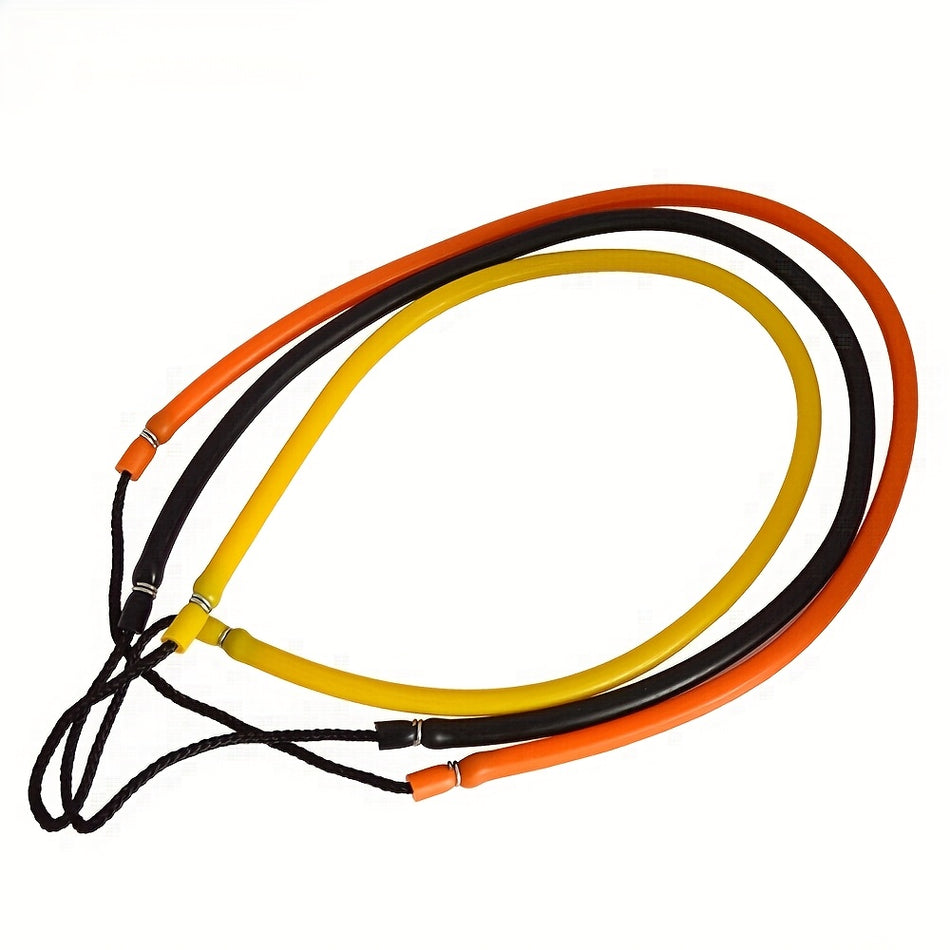 BLUEFREE 5x10mm Black Elasticated Latex Rubber Bands &ndash; High-Strength Abrasion-Resistant Fishing Gear