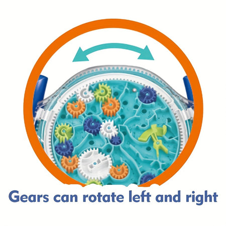 Kids 3D Gear Maze Disk Toy Tabletop Game