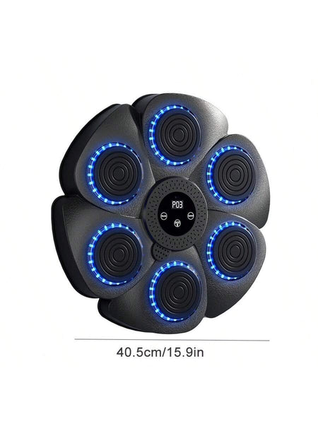Upgraded USB Charging Bluetooth Music Boxing Machine - Wall-Mounted Home Training Pad
