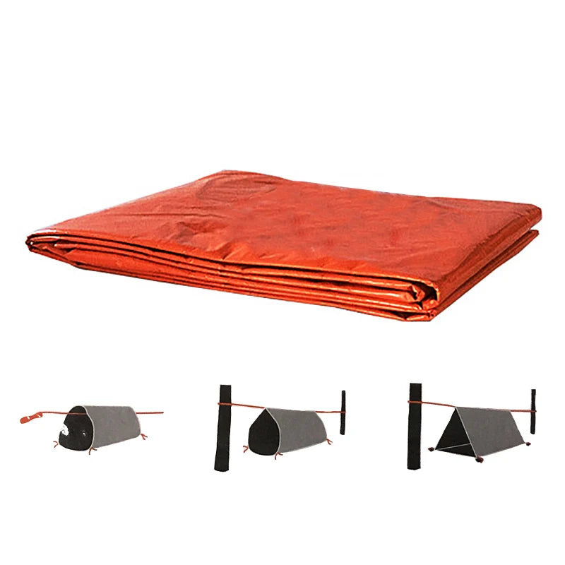 2-Person Emergency Shelter &amp;amp; Sleeping Bag Kit