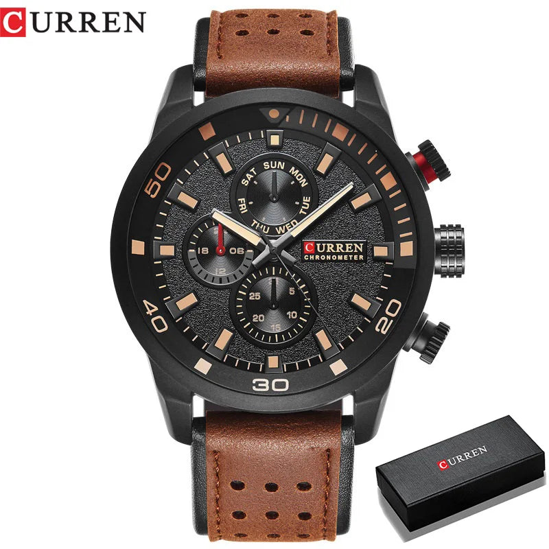2017 CURREN Stylish Watch Men Luxury Brand Men's quartz-watch Waterproof Clock Men Wrist watches Relogio Masculino reloj hombre