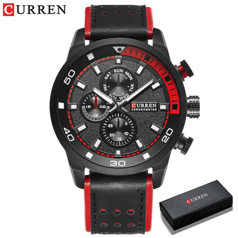 2017 CURREN Stylish Watch Men Luxury Brand Men's quartz-watch Waterproof Clock Men Wrist watches Relogio Masculino reloj hombre