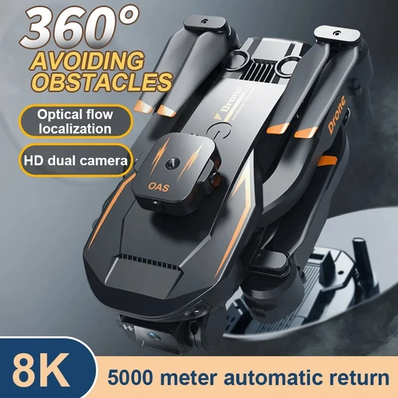 2023 New S12S Drone Optical Flow ESC Dual Camera 8K Camera Optical Flow Hovering Obstacle Avoidance Long Endurance UAV 5000M 5G