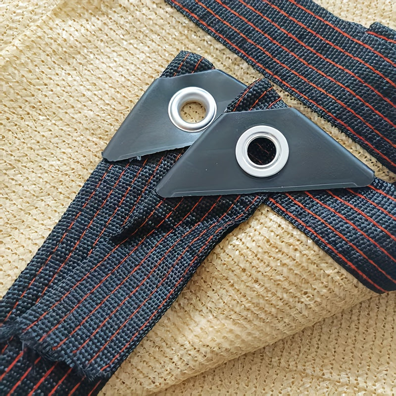 GRSUNGLOW Heavy-Duty Waterproof UV-Proof Sunshade Sail - Large Rectangle 90g HDPE