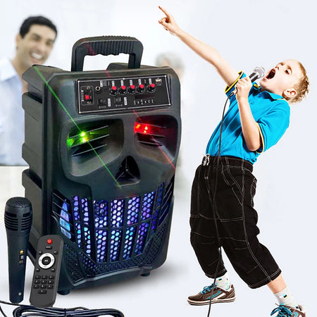 20W Bluetooth DIY Amplifier Board with Karaoke Mic &amp;amp; Colourful Lights