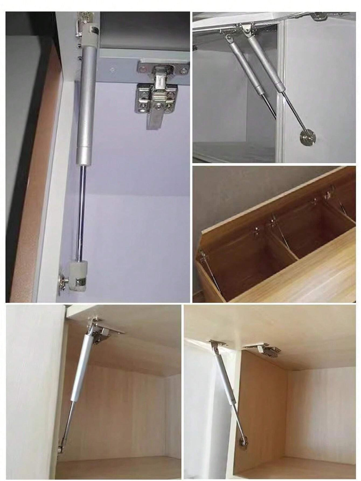 Polished Multicolor Gas Spring Cabinet Hinge - Hydraulic Lift Support