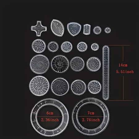 22pcs Educational Kaleidoscope Toy - Magic Set Gift for Students