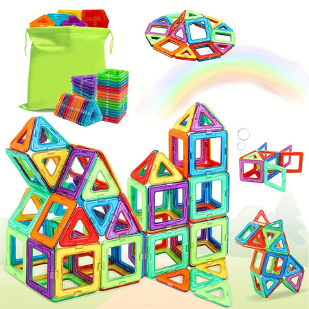 Magnetic Building Blocks DIY Designer Educational Toy Set