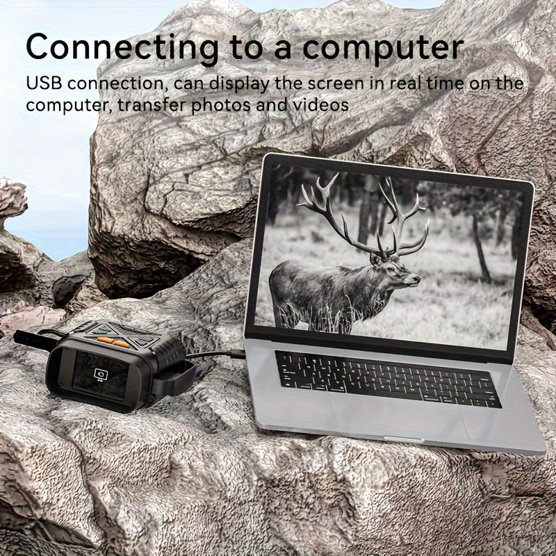 INSKAM 2.8" HD Digital Night Vision Binoculars with 1080p Video Recording