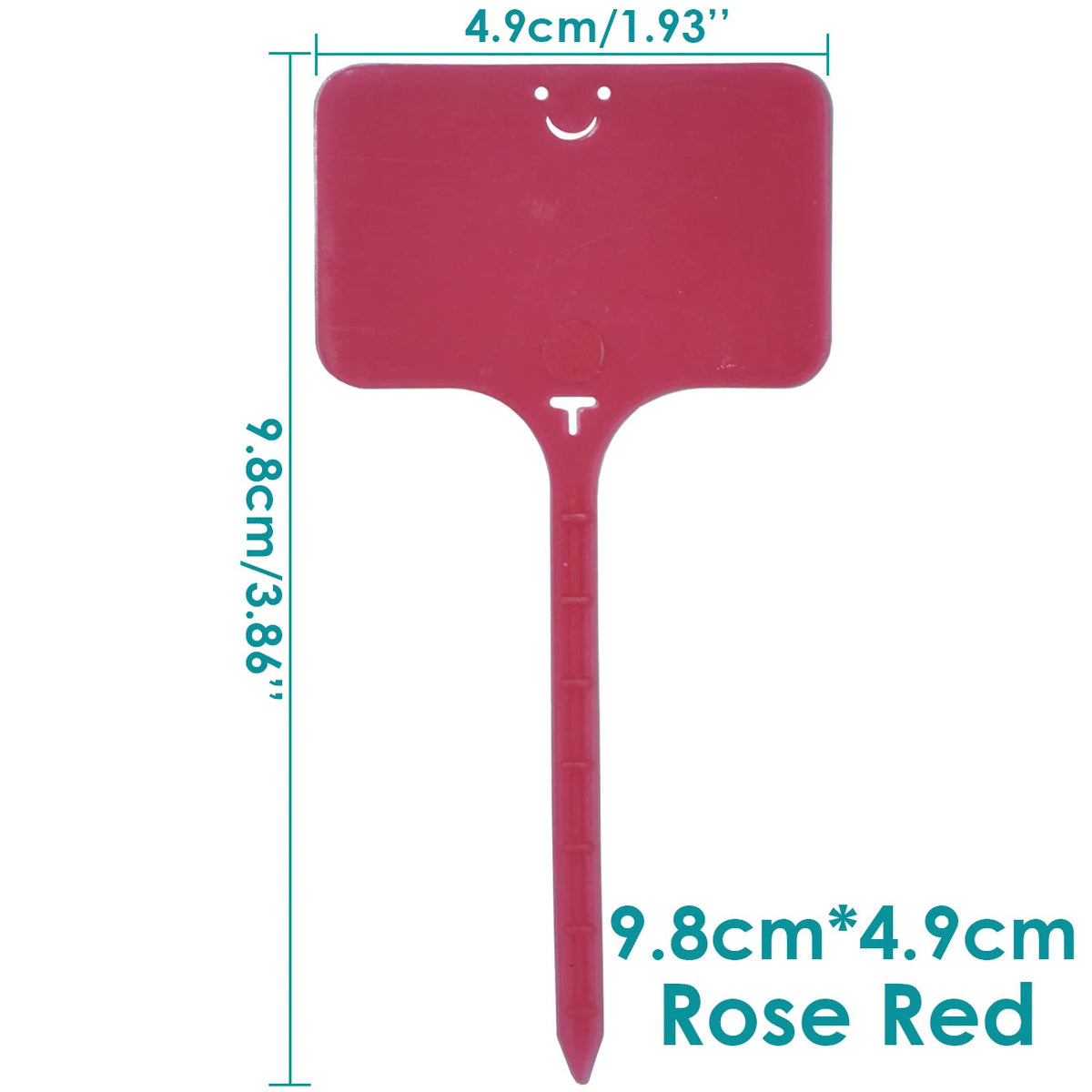30-100pcs Garden Re-usable Plant Labels Waterproof T-type Sign Tags Plastic Markers Record Plate Flower Vegetables Potted Stakes