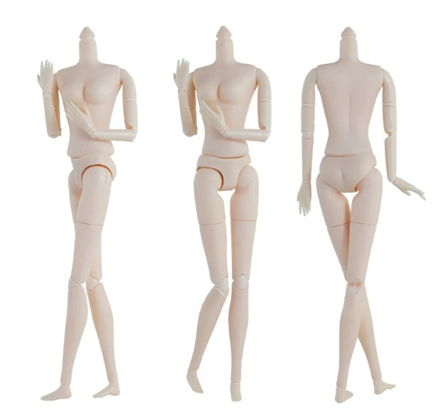 30cm African Doll's Body 5/11/13/20 Joints Body Dark Skin Children's Pretty Girl Toy Type A