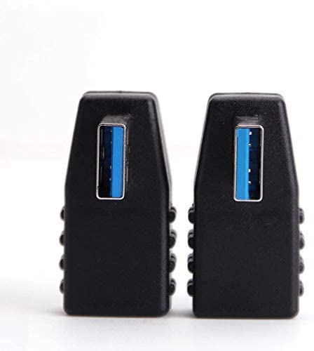 USB 3.0 Adapter 90 Degree Male To Female Coupler Connector Plug Left Angle And Right Angle