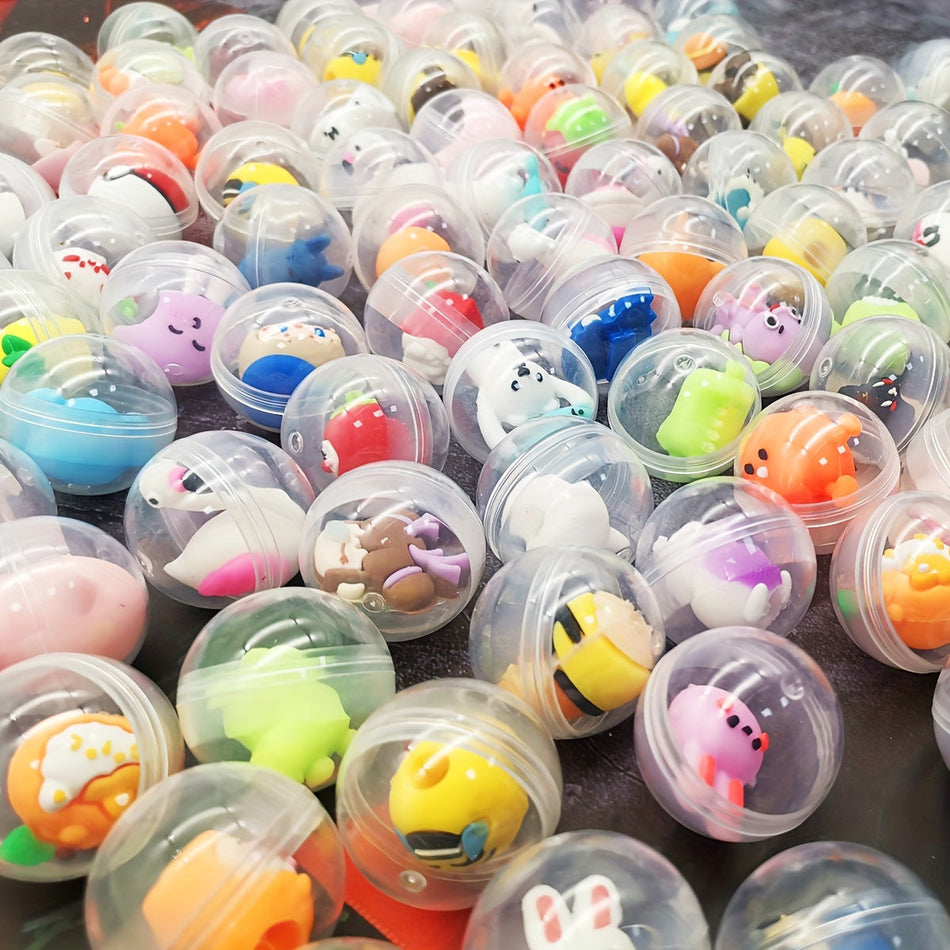 35pcs Mini Cute Kawaii Capsule Toys - Perfect For Kindergarten Fun