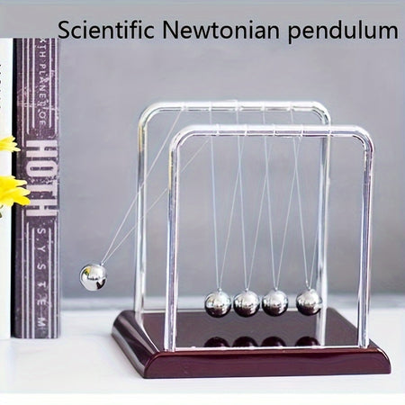 Magnetic Levitating Newton's Cradle &ndash; Classic Metal Desk Decor