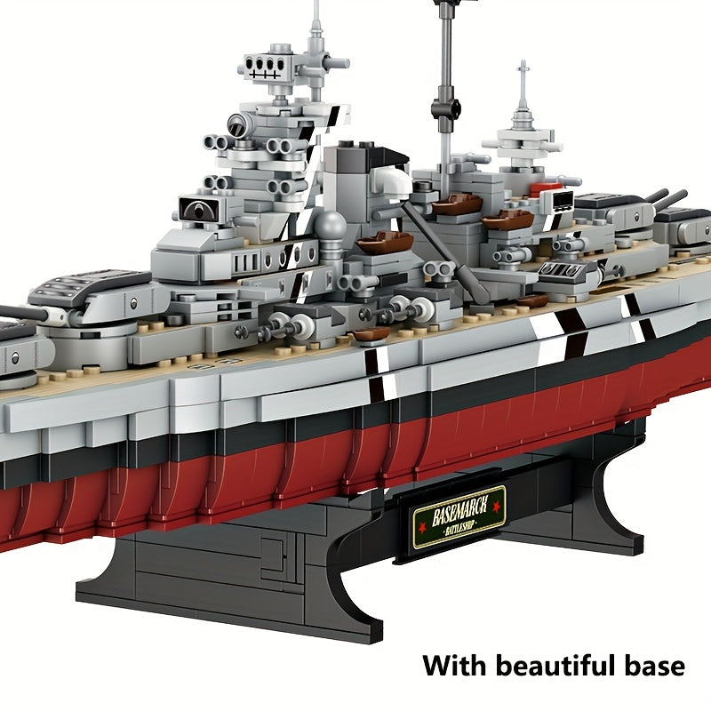 Bismarck Savaş Gemisi Model Kiti - Gençler ve Yetişkinler için