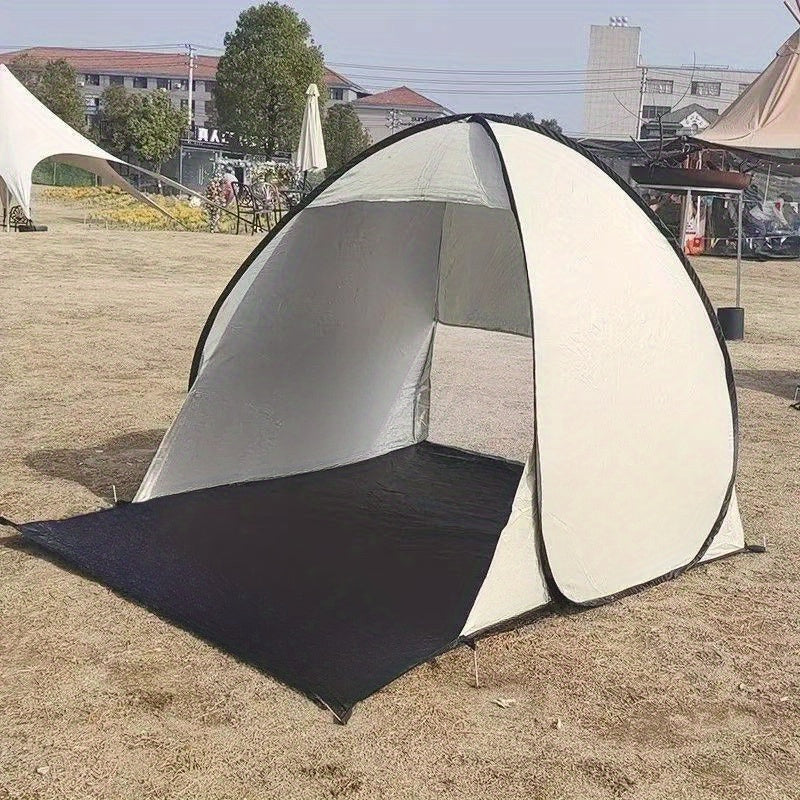 Rose Golden Oval Instant Pop-Up Camping Tent - Lightweight &amp; Portable