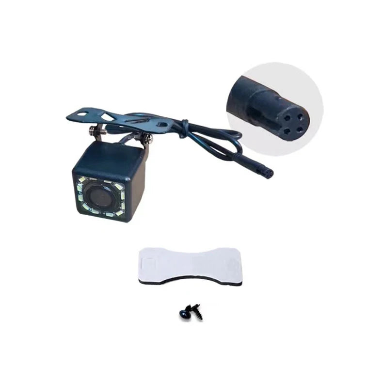 4 Pin HD Car Rear View Camera Reverse 4LED Night Vision Video Camera 170 Degree For Car Parking Camera Car Accessories