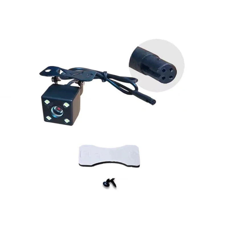 4 Pin HD Car Rear View Camera Reverse 4LED Night Vision Video Camera 170 Degree For Car Parking Camera Car Accessories