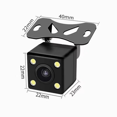 4 Pin HD Car Rear View Camera Reverse 4LED Night Vision Video Camera 170 Degree For Car Parking Camera Car Accessories