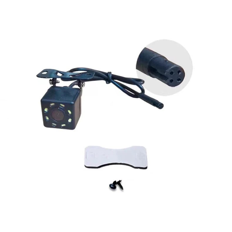 4 Pin HD Car Rear View Camera Reverse 4LED Night Vision Video Camera 170 Degree For Car Parking Camera Car Accessories
