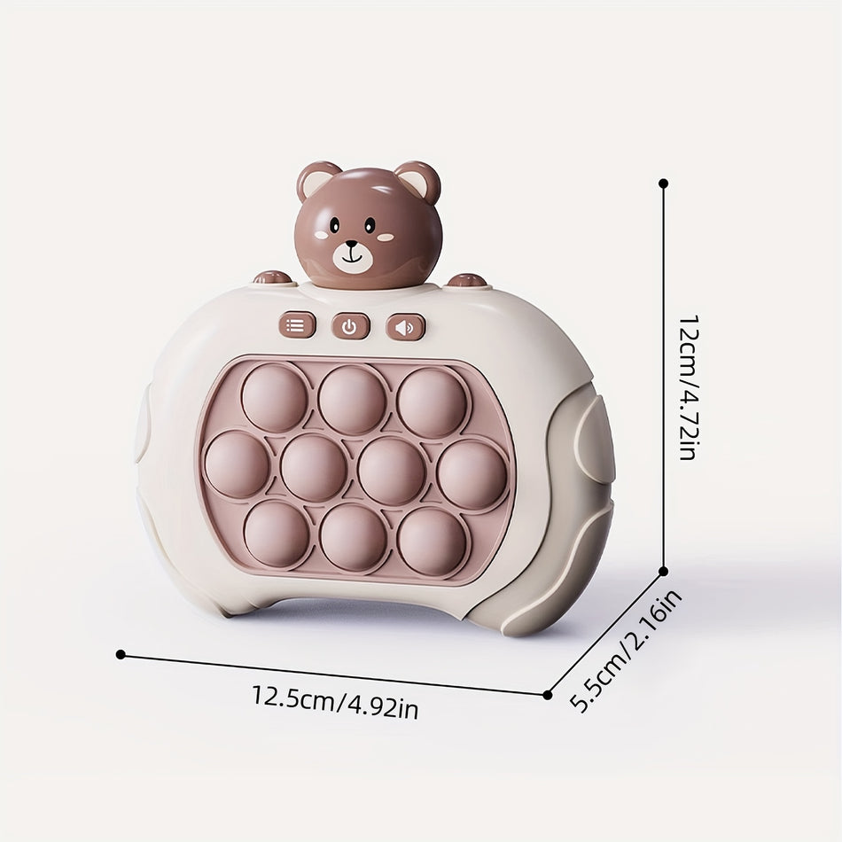 Children's Press Funny Toys Quick Push Game Machine - Training Toy For Boys And Girls