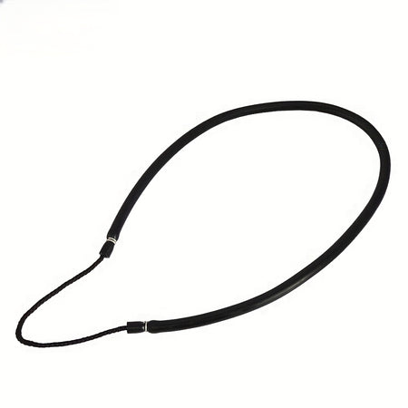 BLUEFREE 5x10mm Black Elasticated Latex Rubber Bands &ndash; High-Strength Abrasion-Resistant Fishing Gear Black-