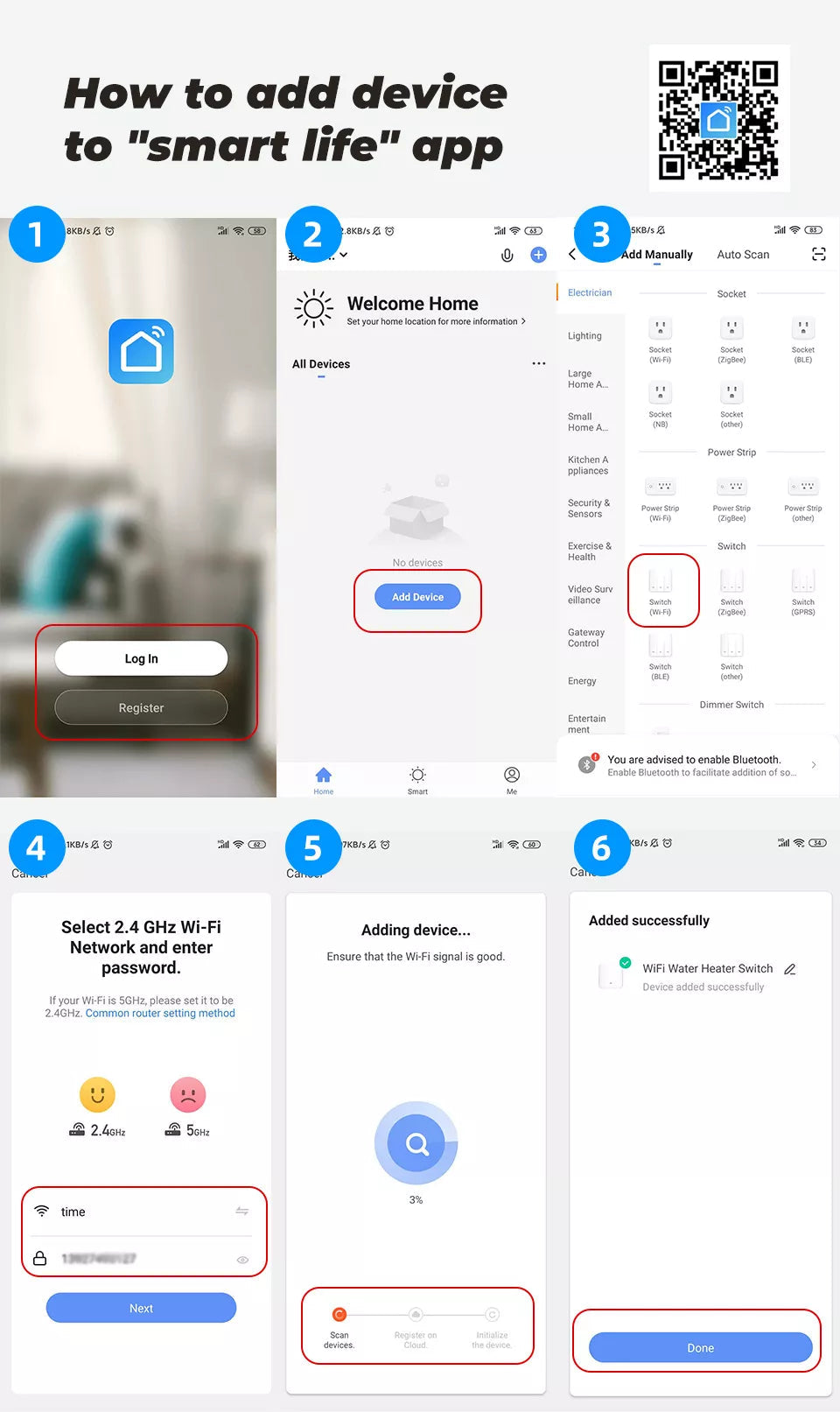 40A Tuya Smart Touch Wall WiFi Boiler Smart Water Heater Switch. Remote Voice Timer Google Home Alexa. (Apple/Android) Colour white. .