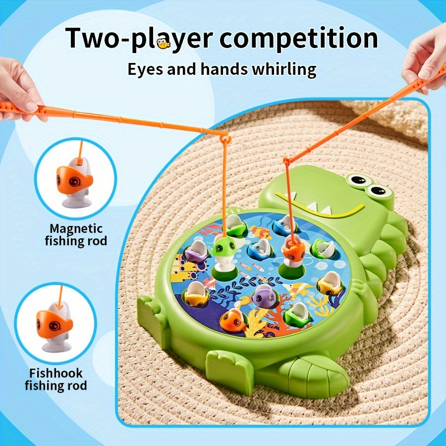 Dinosaur Fishing Plate Toy
