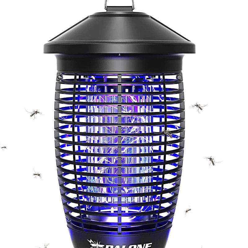 4500V Electric Shock Outdoor Mosquito Killer Lamp - Rainproof &amp;amp; Wide Coverage