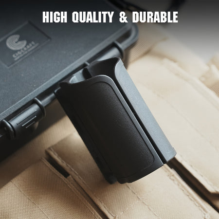 360&deg; Rotating Pepper Spray Holster - Durable Nylon, Tactical, Belt &amp; Molle Compatible