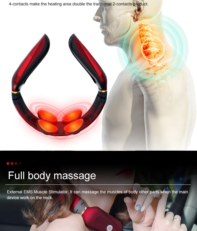 Portable Neck Therapy Instrument Neck Massager