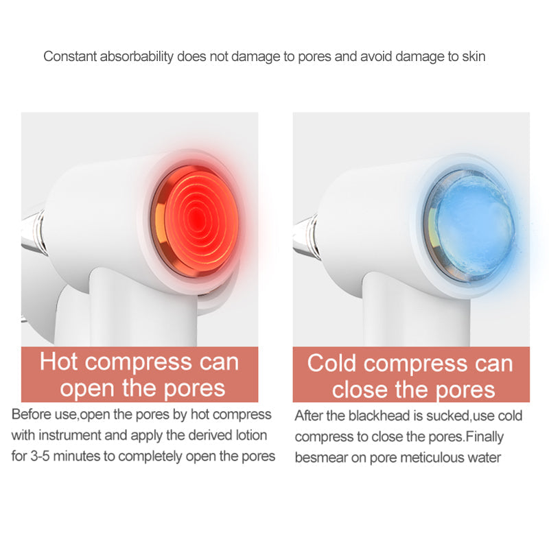 KKS Beauty Products Facial Lift Suction Pimples Removal Deep Cleaning Tool Electric Pore Cleaner Vacuum Blackhead Remover