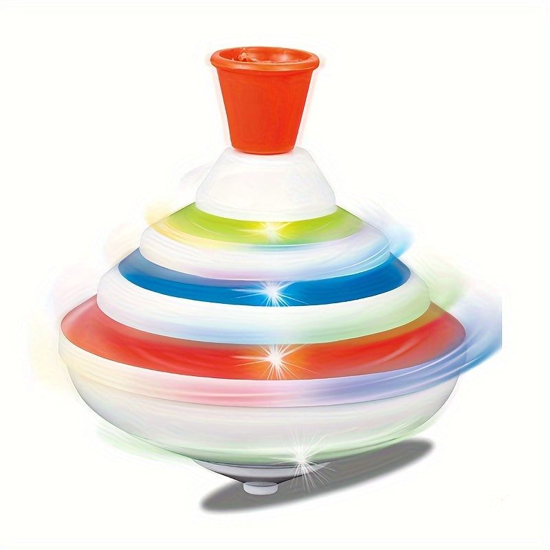 Light-Up Musical Spinning Gyro Toy
