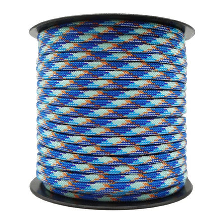 50/100M 7core umbrella rope 550 military 4mm outdoor polyester parachute rope camping survival umbrella tent bundled clothesline