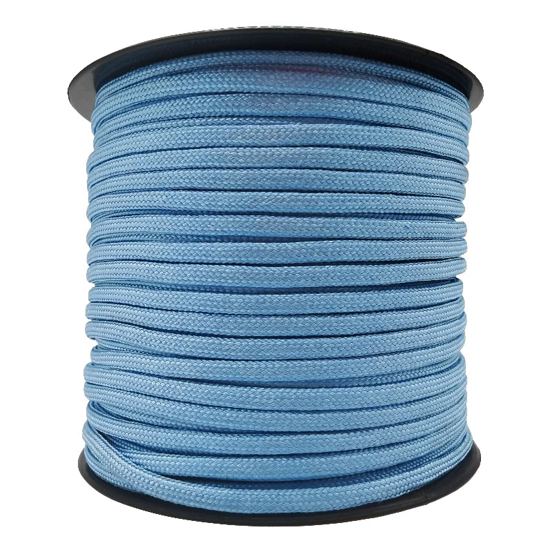 50/100M 7core umbrella rope 550 military 4mm outdoor polyester parachute rope camping survival umbrella tent bundled clothesline