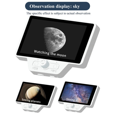 500W Pixel WiFi Multicolor Electronic Eyepiece CMOS Camera 5inch Astronomy Telescope Camera 2K Video Image Electronic Eyepiece