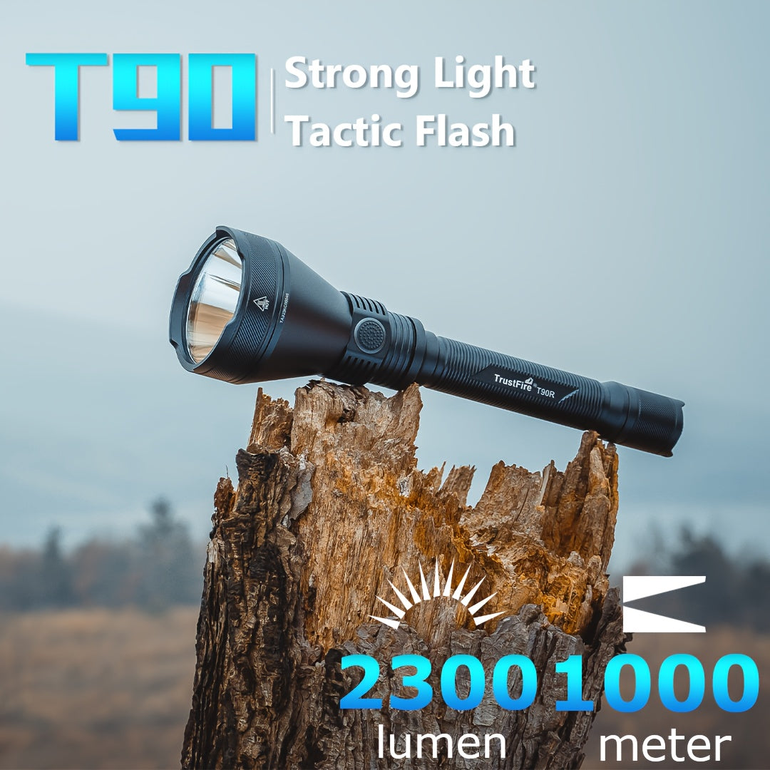TrustFire T90R &ndash; 4800 Lumen High-Performance Tactical Flashlight