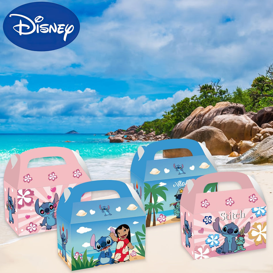 Disney Lilo & Stitch Party Favor Box Bags, Set Of 12 - Cyprus