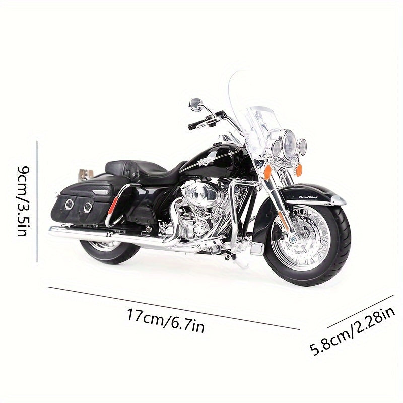 Maisto 1:12 Davidson 2013 FLHRC Road King Classic Die Cast Motorcycle Toy